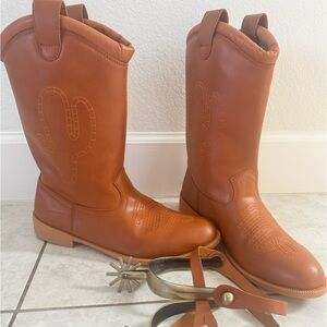Toy Story woody costume cowboy boots with spurs